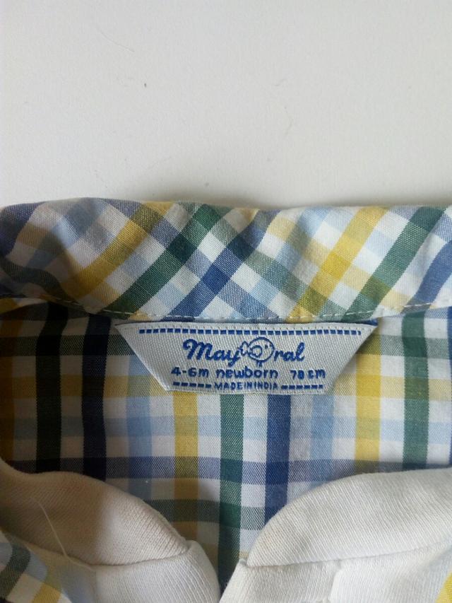 Camisa bebé 4-6 meses