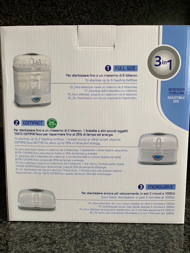 Esterilizador digital Chicco