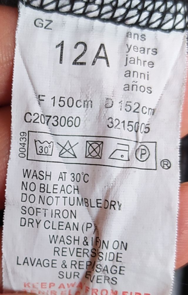 Jersey 3 POMMES -Talla 10.