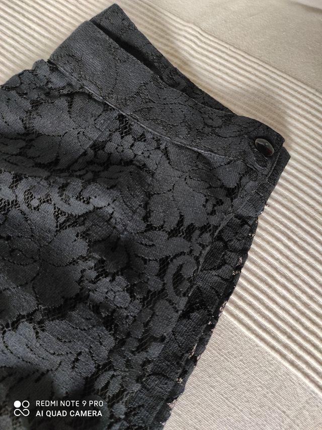 Pantalón mujer de encaje