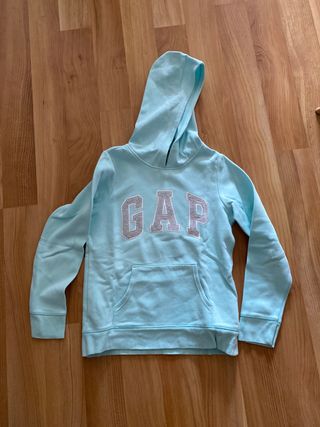 Sudadera Gap niña 12 años azul cielo de segunda mano por 12 EUR en  Puertollano en WALLAPOP