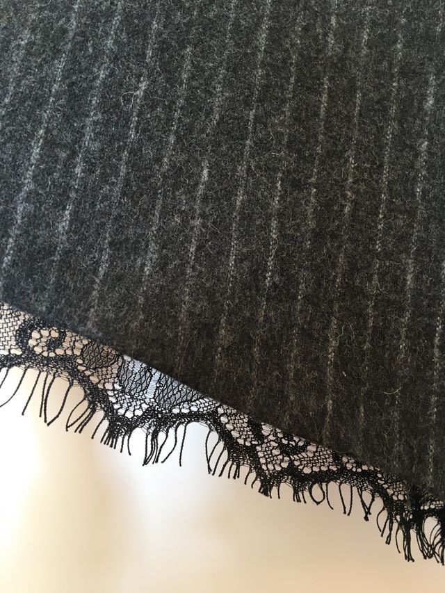 Shorts negros de invierno de Zara