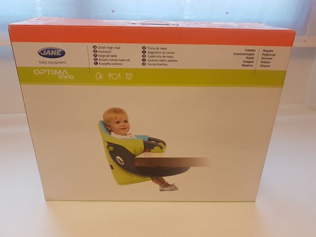 Trona portátil de viaje.