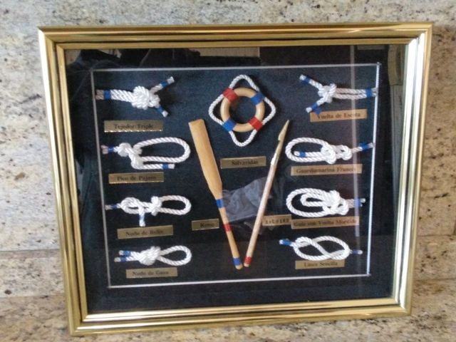Cuadro de nudos marineros