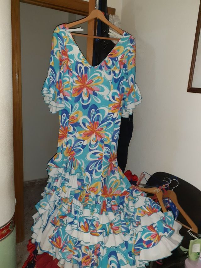 vestido faralaes