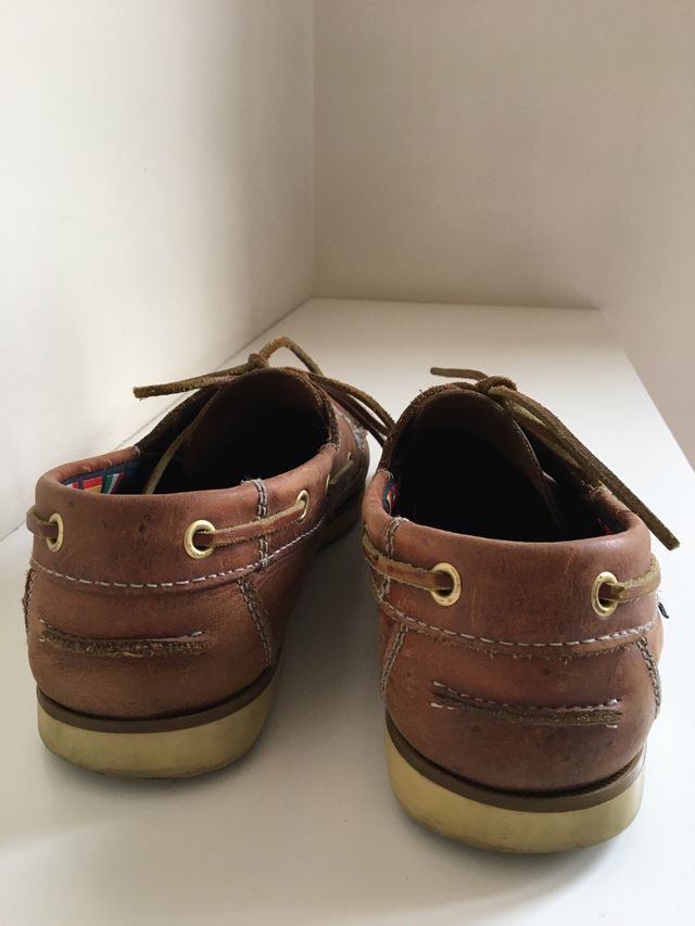 Zapatos Náuticos marrones de mujer