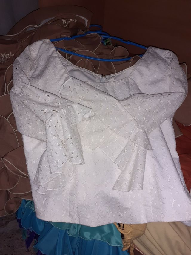 falda de flamenca con corpiño