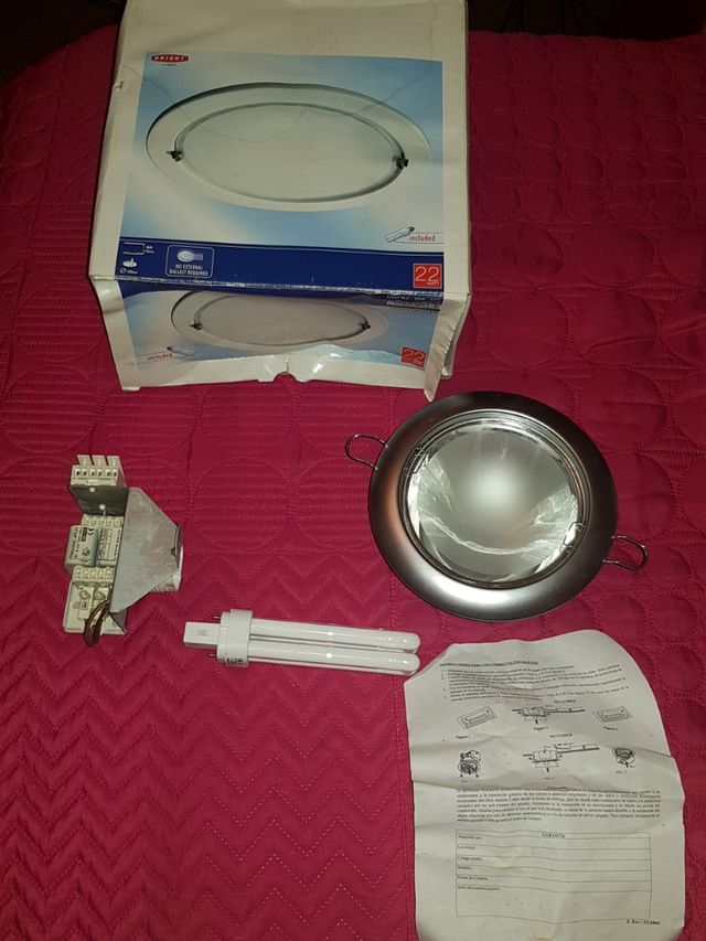 foco empotrable 22 Watios