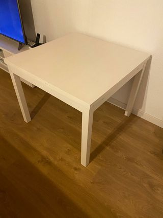 Mesa comedor blanca de segunda mano en WALLAPOP