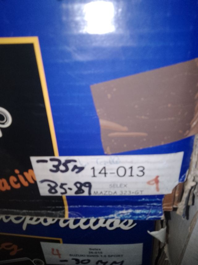 muelles cortos selex Mazda 323 85-89