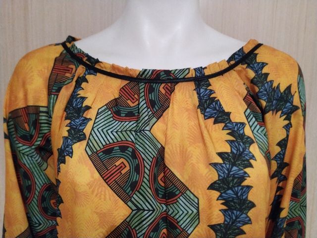 Couplé Vestido estampado africano marca Cuplé