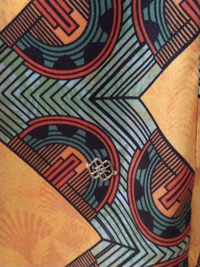 Couplé Vestido estampado africano marca Cuplé