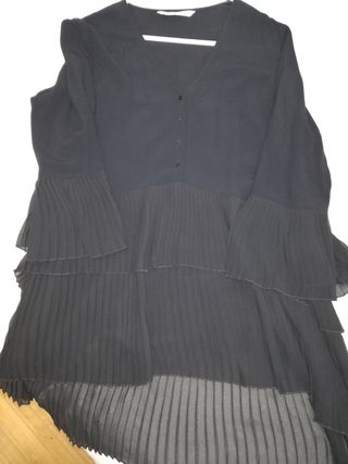 Plisada negra de Ropa para Mujer de Zara | FASHIOLA.es