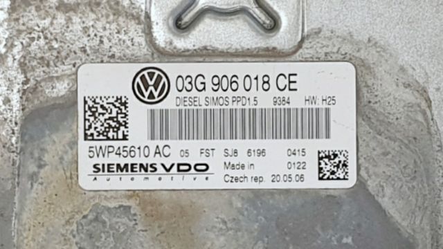 Centralita motor VW Passat B6 2.0 TDI 140 cv BKP