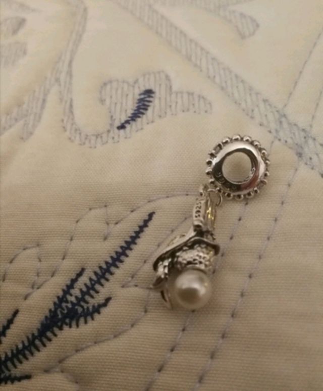 Charm abalorio Sirena pulsera pandora collar plata