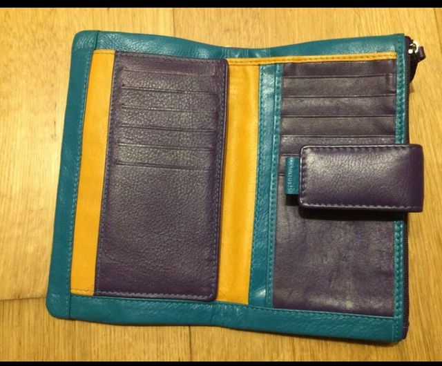 Billetero piel