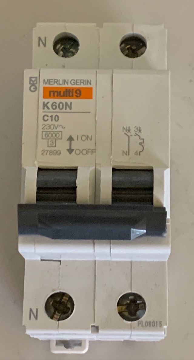 Magnetotermico Merlin Gern k60N C10.