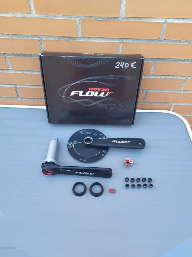 ROTOR Flow 3D+ 175mm.Bici Ctra.Bielas Nuevas.ENVÍO