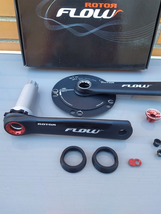 ROTOR Flow 3D+ 175mm.Bici Ctra.Bielas Nuevas.ENVÍO