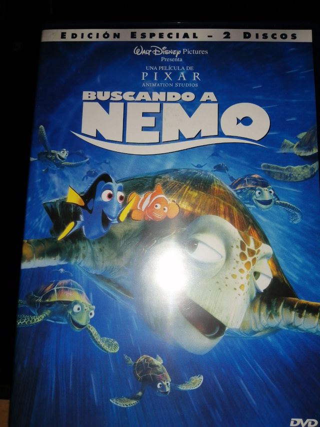 Lote de películas Pixar en DVD.