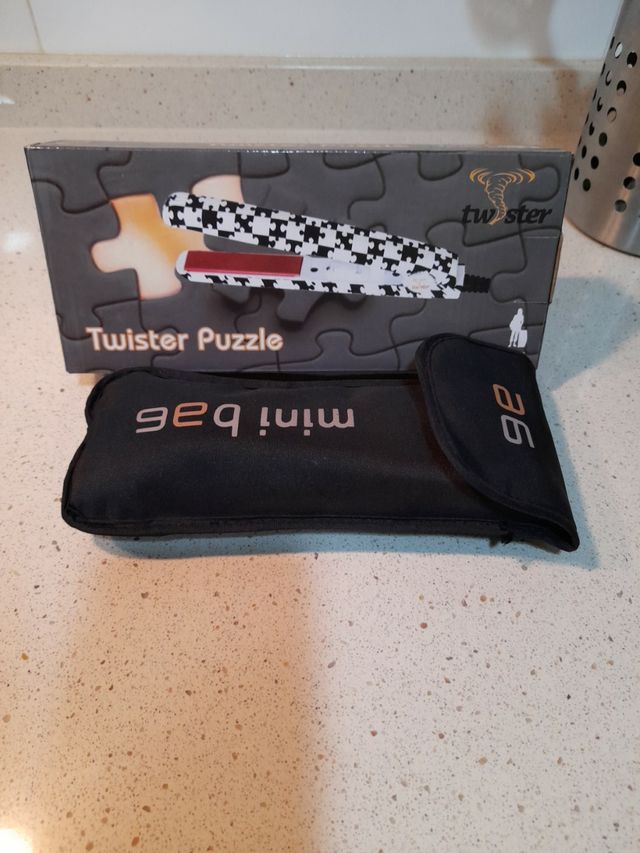 Mini-plancha para el pelo