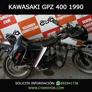 DESPIECE DE KAWASAKI GPZ 400 1990