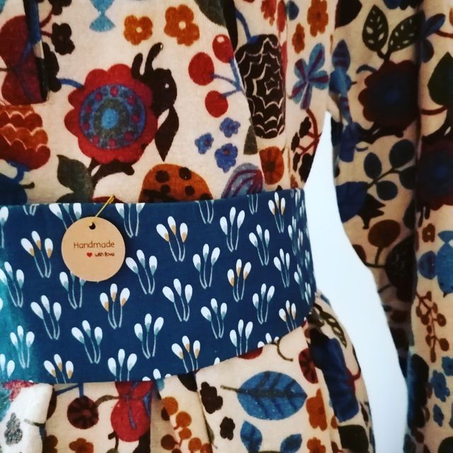 vestido flores invierno
