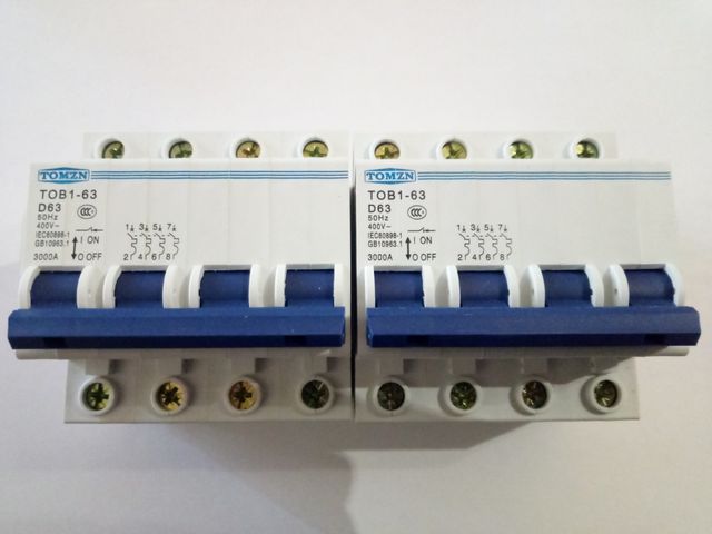 AUTOMÁTICO MAGNETOTÉRMICO C63A 4P NUEVO