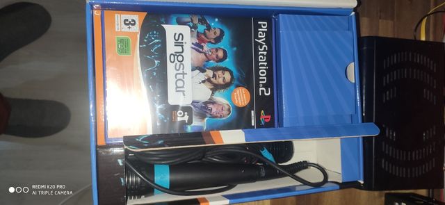 lote Sing star + 2 micro + adaptador de micros