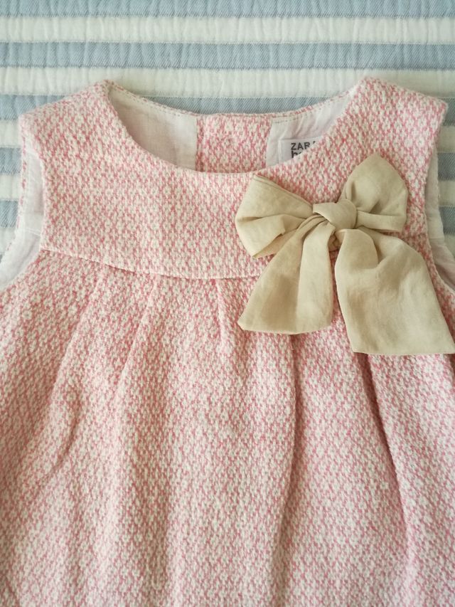 Vestido Zara Baby, 12-18 meses
