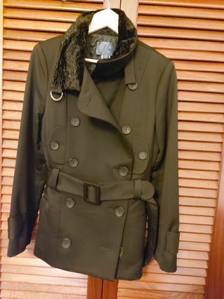 abrigo tipo marinero