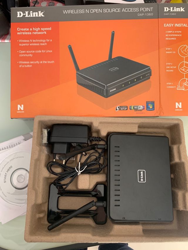 **NUEVO!** Acces point N D-LINK DAP-1360