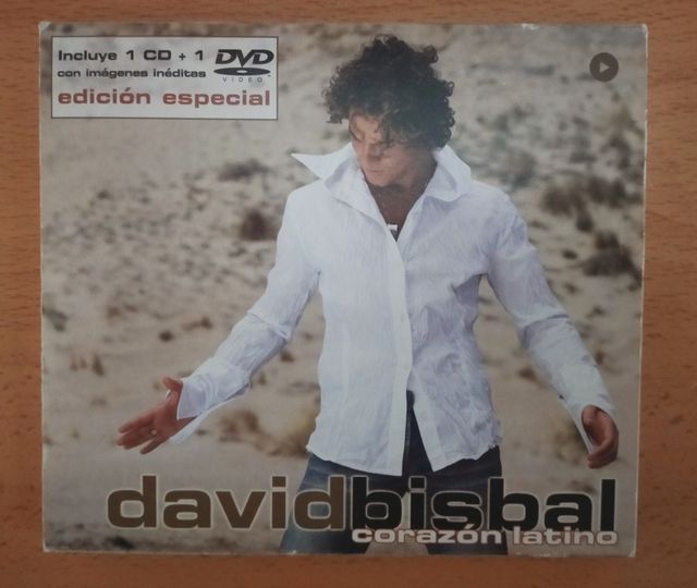 David Bisbal Corazón Latino CD Dvd