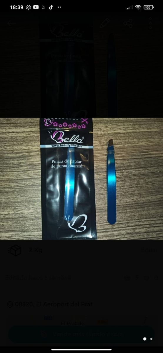 pinzas para las cejas