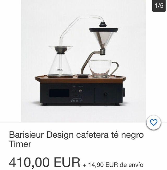 Le Barisier, cafetera despertador
