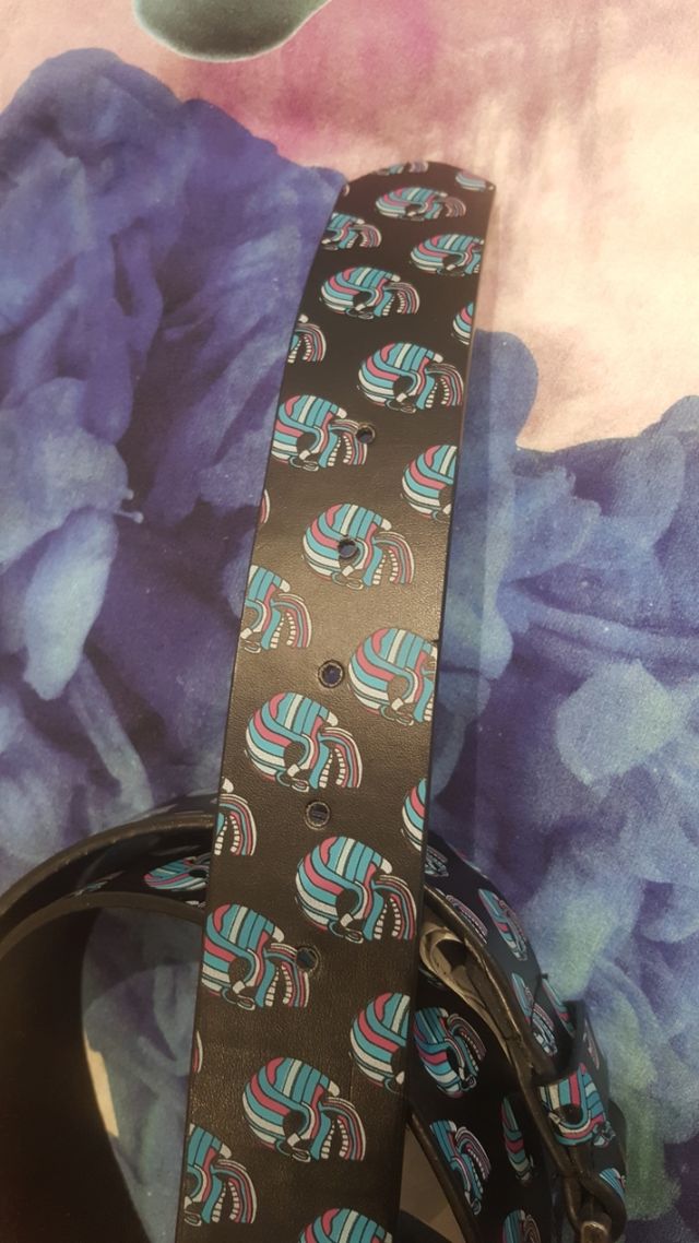 cinturon de calaveras