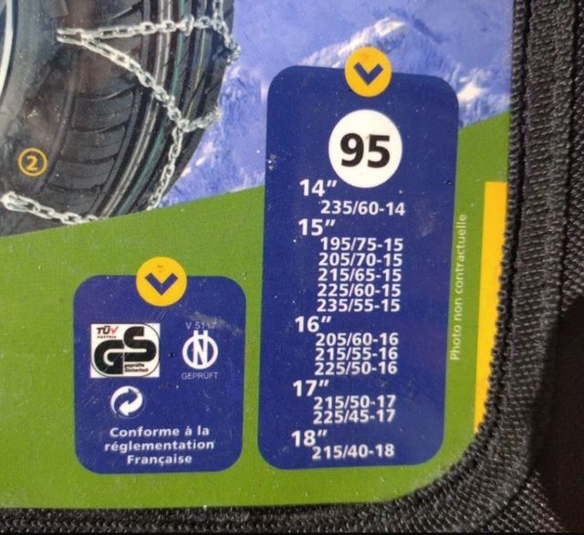 Catene da neve 95 NORAUTO