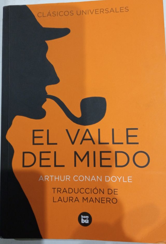 libro El valle del miedo de Arthur Conan Doyle
