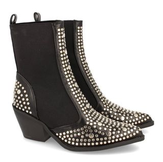 Bota cowboy con tachuelas de segunda mano por 25 EUR en Barcarrota en  WALLAPOP