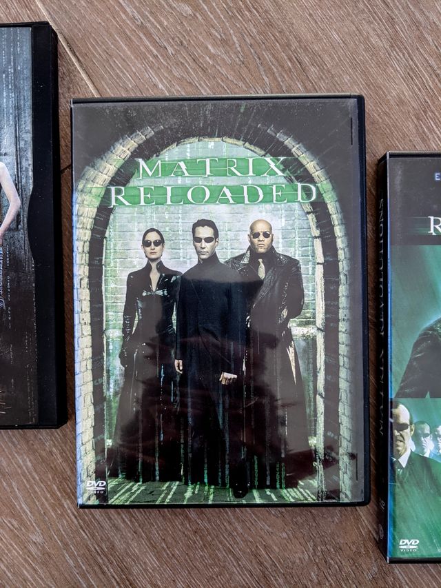 Matrix DVD trilogía completa original español
