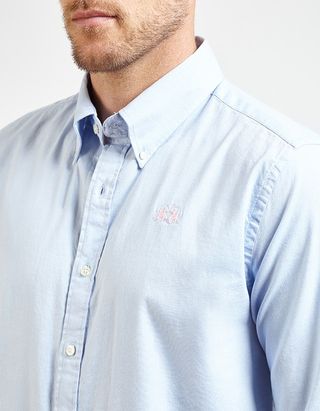 Camisa de mezcla de lino, corte regular Azul Insignia La Martina | Shop  Online