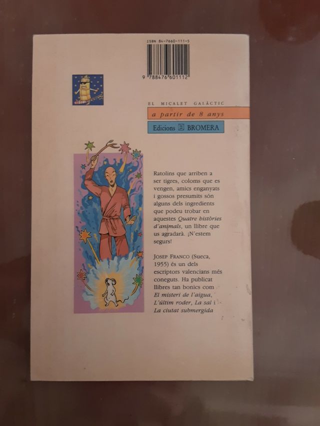 Quatre històries d'animals de Josep Franco 