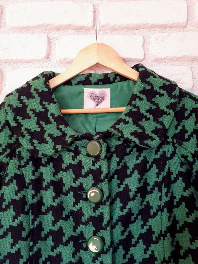 Abrigo fino pata de gallo