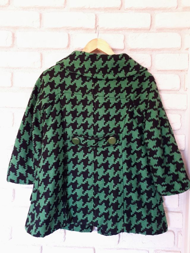 Abrigo fino pata de gallo