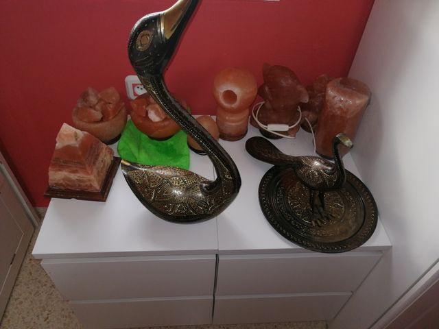 jarrón bronce latón y similares artículos