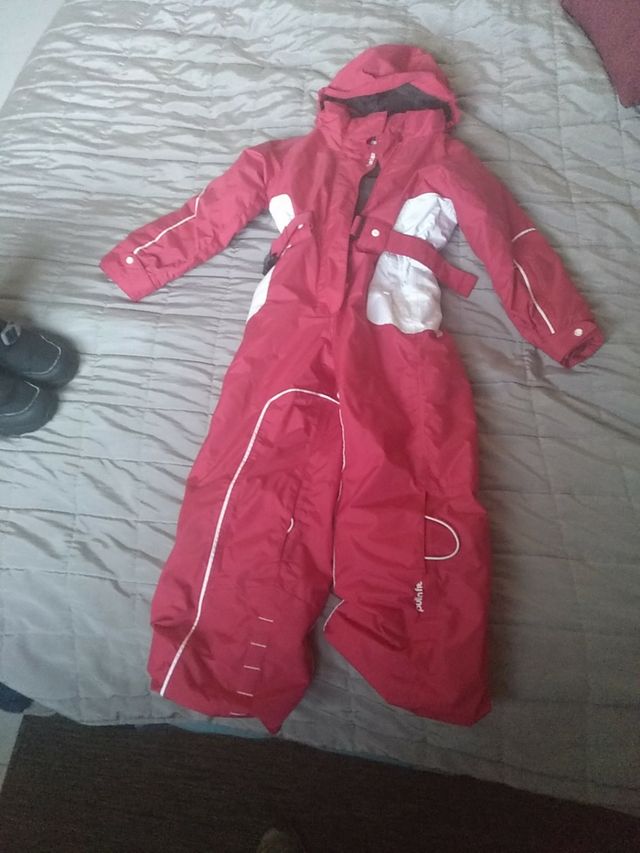 traje de nieve wed'ze, talla 6 años