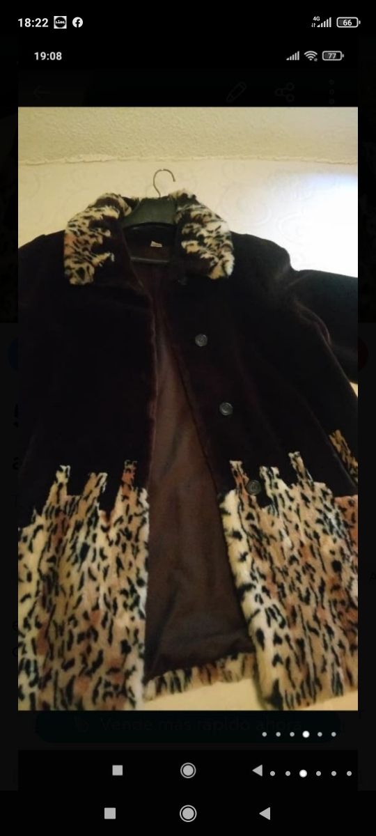 abrigo de tipo de pelo