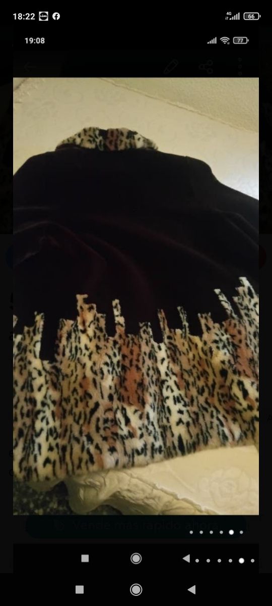 abrigo de tipo de pelo