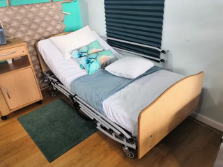 Cama articulada 90 con carro elevador