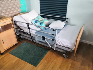 Cama articulada 90 con carro elevador